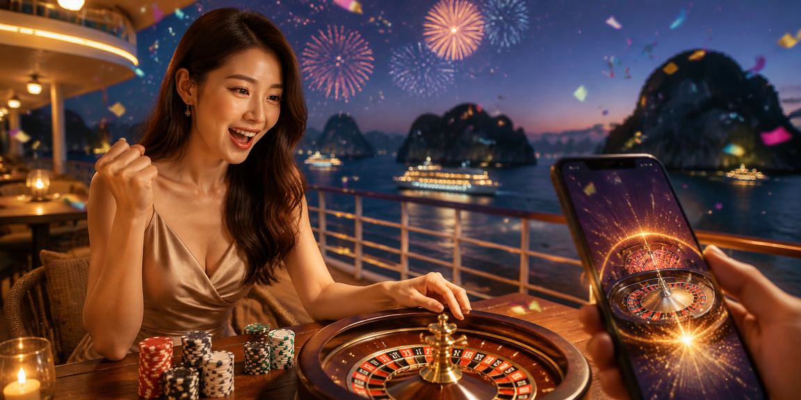 Bàn roulette bên ly cà phê tại Hạ Long gợi nhắc mục hỏi đáp giải trí