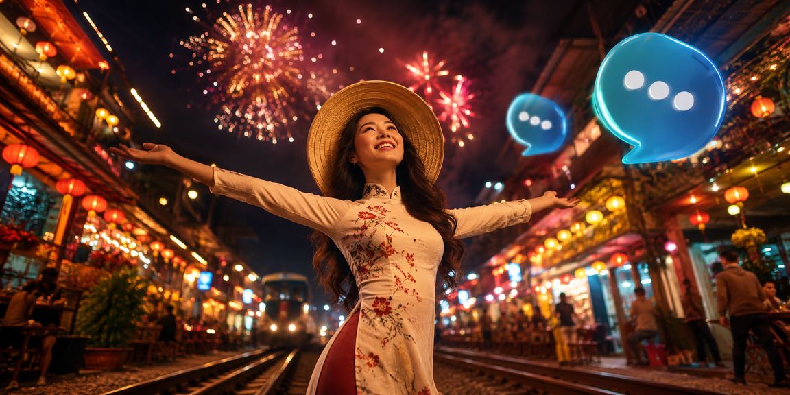 Không gian Hà Nội với nón lá gợi trải nghiệm casino trực tuyến Việt Nam